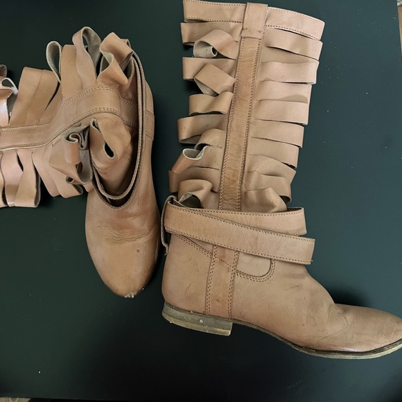 Fornarina genuine leather cut out boots, size 36 - Picture 4 of 7